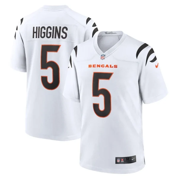Tee higgins cincinnati bengals nike game jersey White