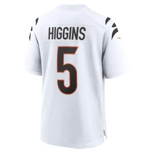 Tee higgins cincinnati bengals nike game jersey White L