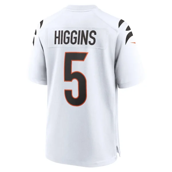 Tee higgins cincinnati bengals nike game jersey White L