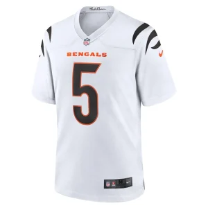 Tee higgins cincinnati bengals nike game jersey White M