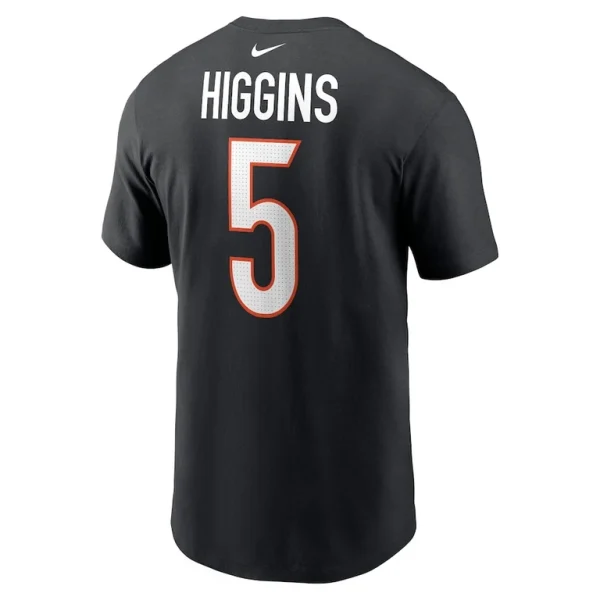 Tee higgins cincinnati bengals nike player name number t shirt Black L