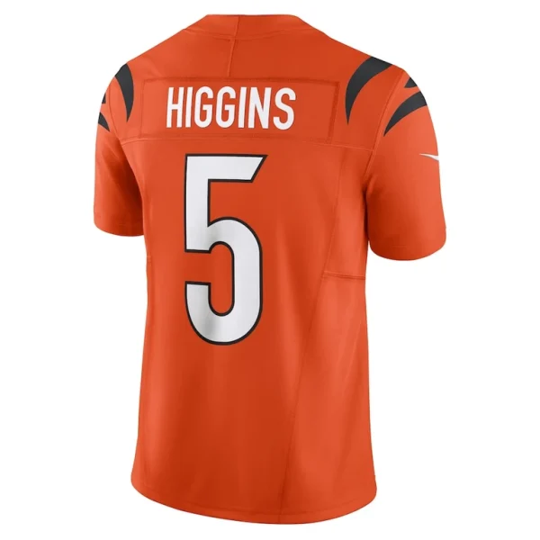 Tee higgins cincinnati bengals nike vapor f.u.s.e. limited jersey Orange L