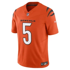 Tee higgins cincinnati bengals nike vapor f.u.s.e. limited jersey Orange M