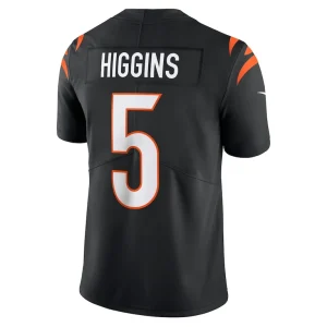 Tee higgins cincinnati bengals nike vapor untouchable limited jersey Black L
