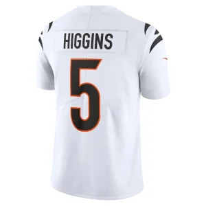 Tee higgins cincinnati bengals nike vapor untouchable limited jersey White L