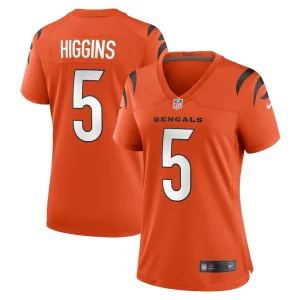 Tee higgins cincinnati bengals nike womens alternate game player jersey Orange