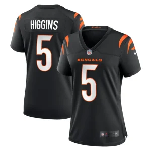 Tee higgins cincinnati bengals nike womens game player jersey Black