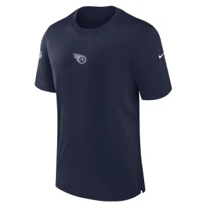 Tennessee titans nike 2023 sideline performance t shirt Navy M