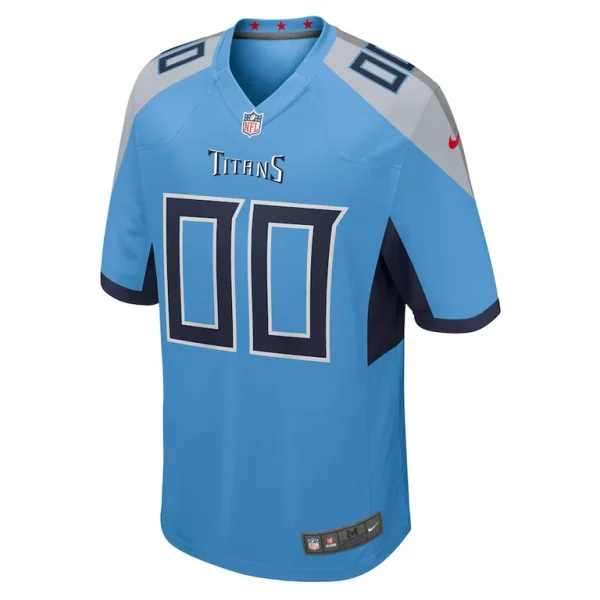 Tennessee titans nike alternate custom game jersey Light blue M