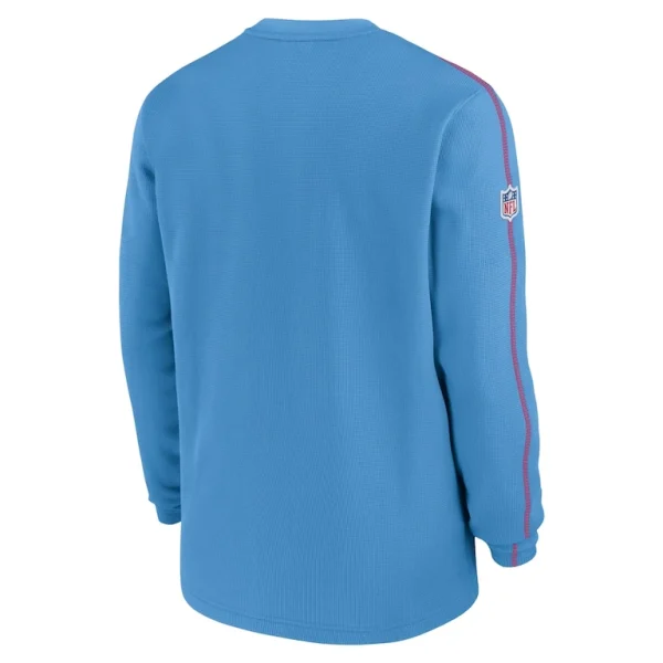 Tennessee titans nike alternate logo coach long sleeve top Light blue L