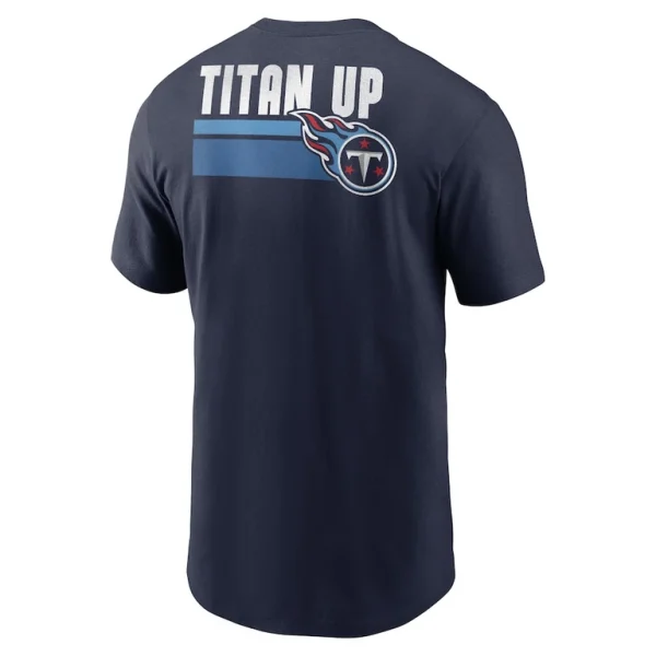 Tennessee titans nike blitz essential t shirt Navy L