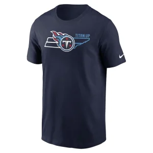 Tennessee titans nike essential local phrase t shirt Navy M