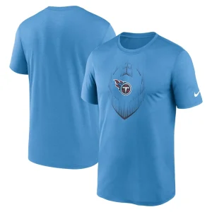 Tennessee titans nike primetime legend icon performance t shirt Light blue