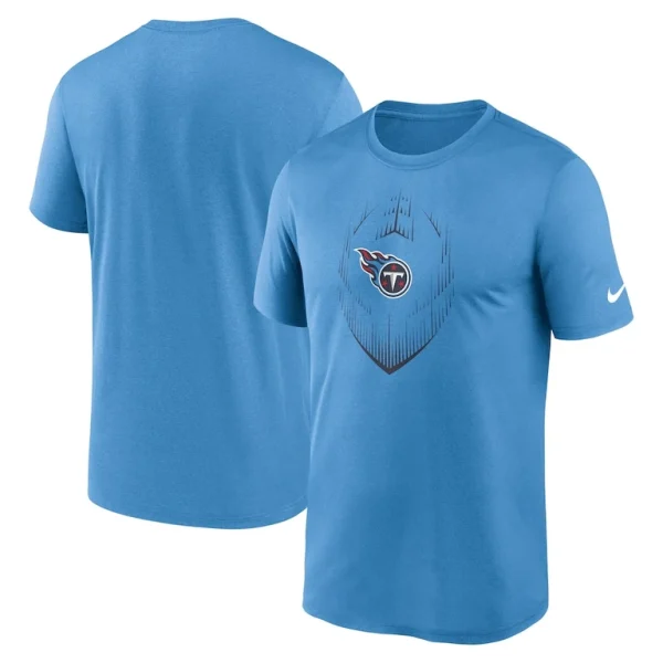 Tennessee titans nike primetime legend icon performance t shirt Light blue