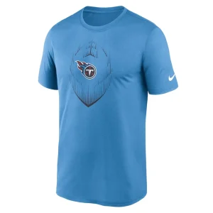 Tennessee titans nike primetime legend icon performance t shirt Light blue M