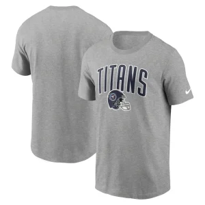 Tennessee titans nike team athletic t shirt Heathered gray
