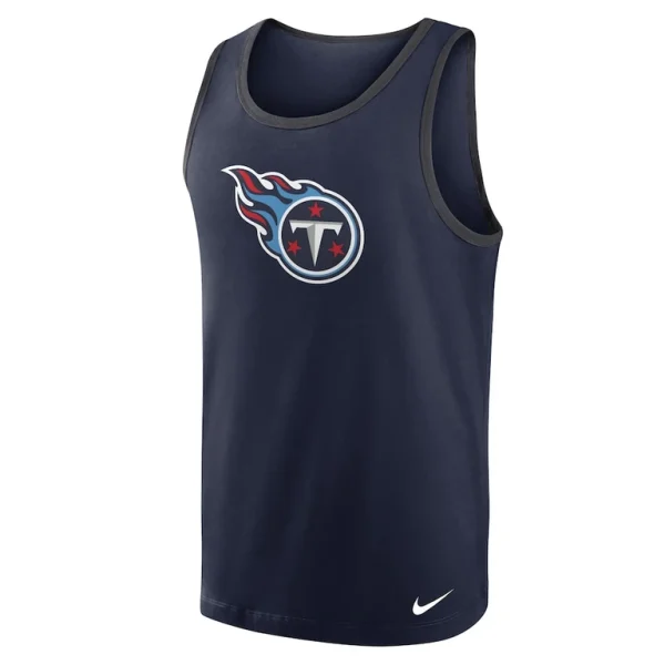 Tennessee titans nike tri blend tank top Navy M