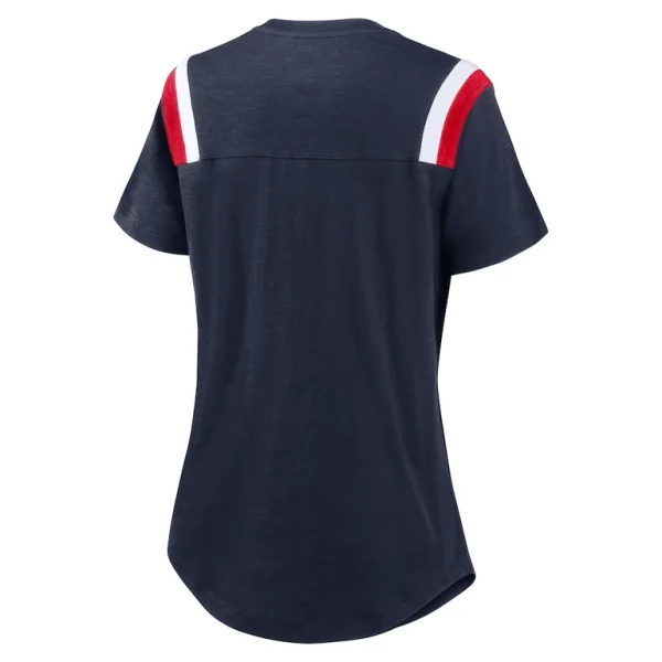 Tennessee titans nike womens historic slub fashion t shirt College navy M
