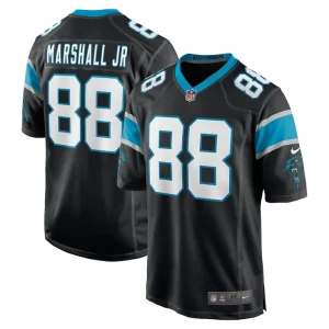 Terrace marshall jr. carolina panthers nike player game jersey Black