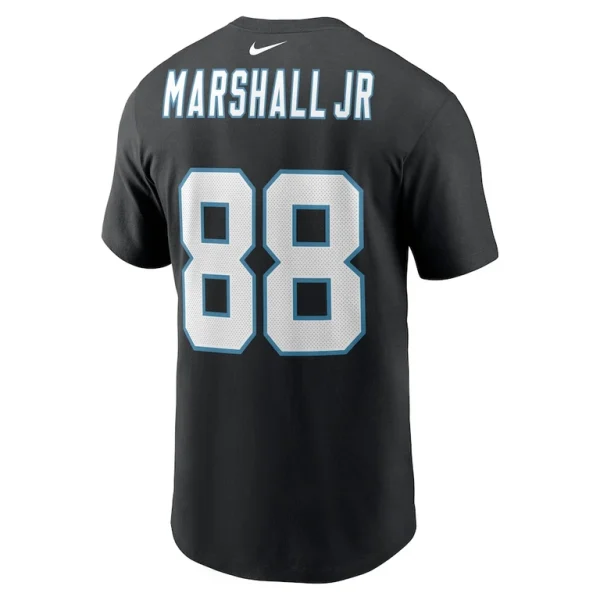Terrace marshall jr. carolina panthers nike player name number t shirt Black L