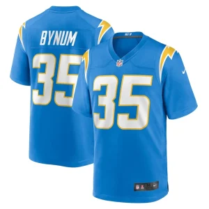 Terrell bynum los angeles chargers nike team game jersey Powder blue