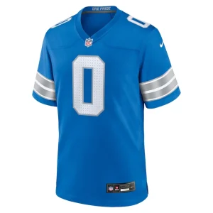 Terrion arnold detroit lions nike player game jersey Blue M