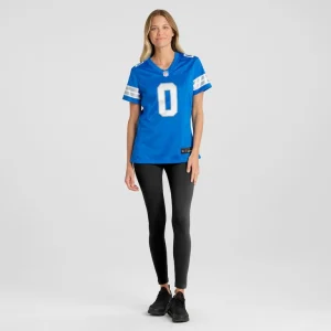 Terrion arnold detroit lions nike womens team game jersey Blue XL