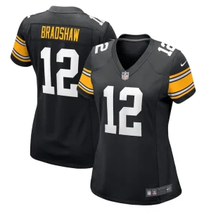 Terry bradshaw pittsburgh steelers nike womens retired player jersey Black