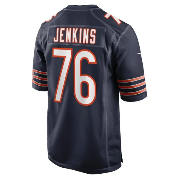 Teven jenkins chicago bears nike game jersey Navy L