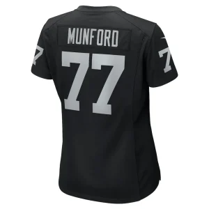 Thayer munford jr. las vegas raiders nike womens team game jersey Black L