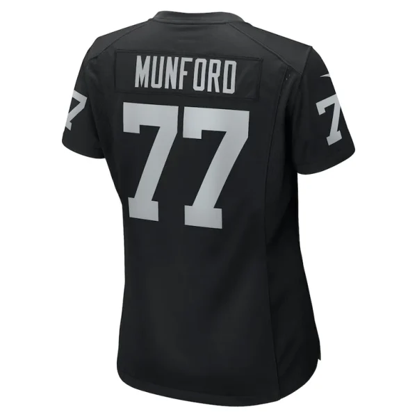 Thayer munford jr. las vegas raiders nike womens team game jersey Black L
