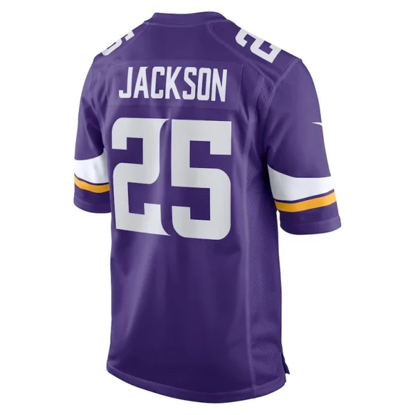 Theo jackson minnesota vikings nike home game player jersey Purple L
