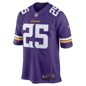Theo jackson minnesota vikings nike home game player jersey Purple M