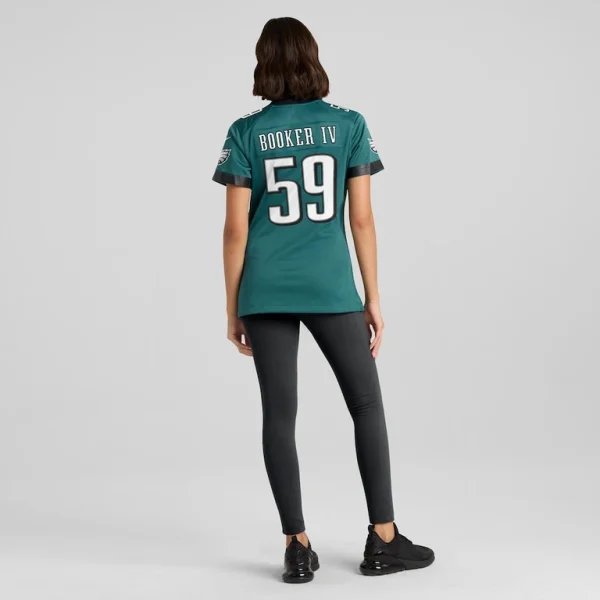 Thomas booker iv philadelphia eagles nike womens team game jersey Midnight green 2XL