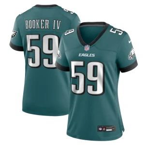 Thomas booker iv philadelphia eagles nike womens team game jersey Midnight green