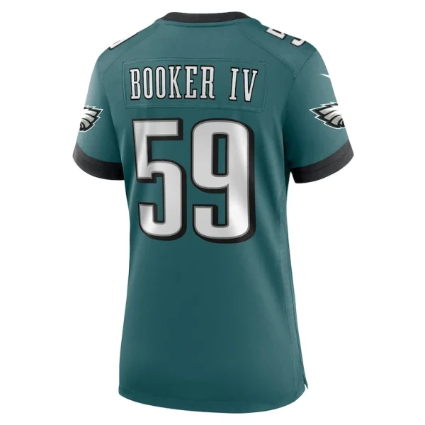 Thomas booker iv philadelphia eagles nike womens team game jersey Midnight green L