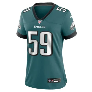 Thomas booker iv philadelphia eagles nike womens team game jersey Midnight green M