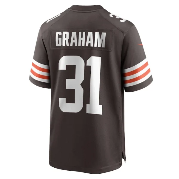 Thomas graham jr. cleveland browns nike team game jersey Brown L