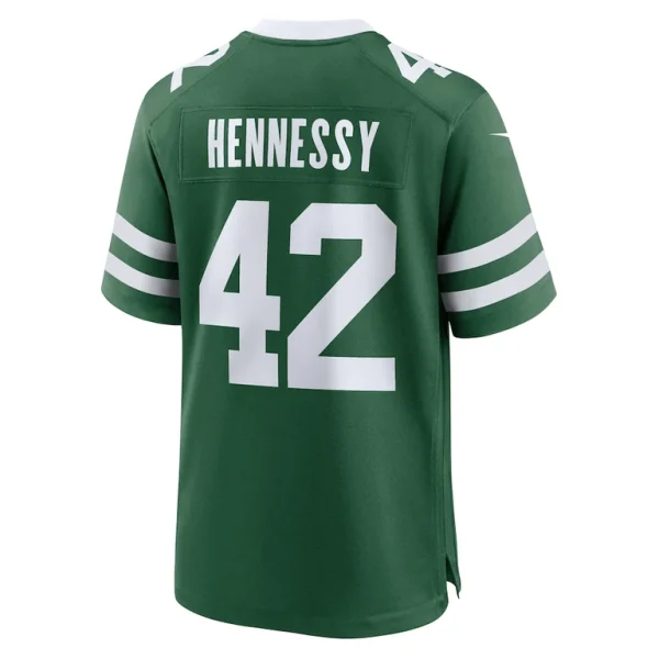 Thomas hennessy new york jets nike team game jersey Legacy green L
