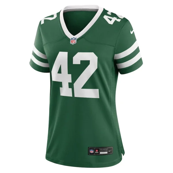 Thomas hennessy new york jets nike womens team game jersey Legacy green M