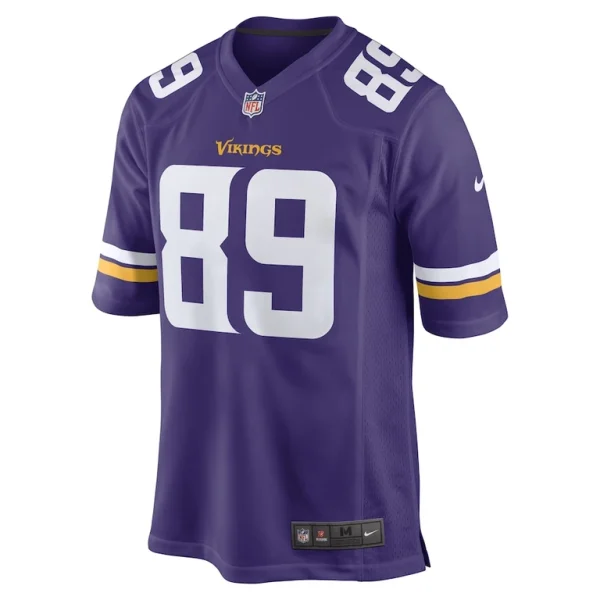 Thomas hennigan minnesota vikings nike game player jersey Purple M