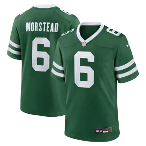 Thomas morstead new york jets nike team game jersey Legacy green