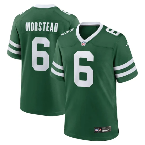 Thomas morstead new york jets nike team game jersey Legacy green