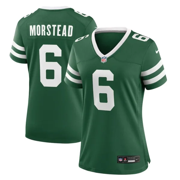 Thomas morstead new york jets nike womens team game jersey Legacy green