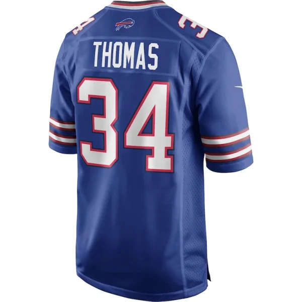 Thurman thomas buffalo bills nike game retired player jersey Royal L