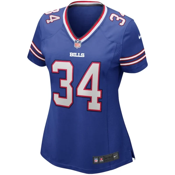 Thurman thomas buffalo bills nike womens game retired player jersey Royal M