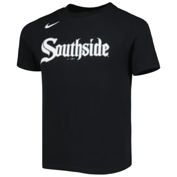 Tim anderson chicago white sox nike preschool city connect name number t shirt Black 56