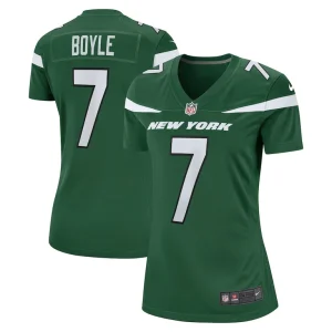 Tim boyle new york jets nike womens game jersey Gotham green