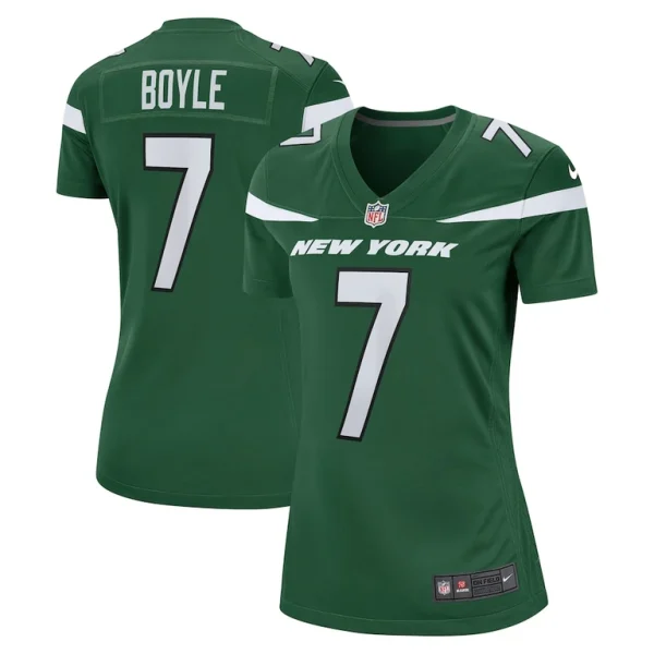 Tim boyle new york jets nike womens game jersey Gotham green