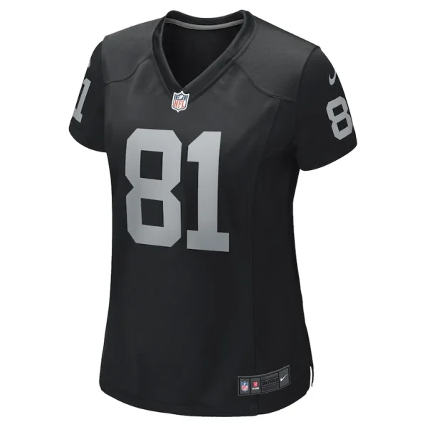 Tim brown las vegas raiders nike womens game retired player jersey Black M